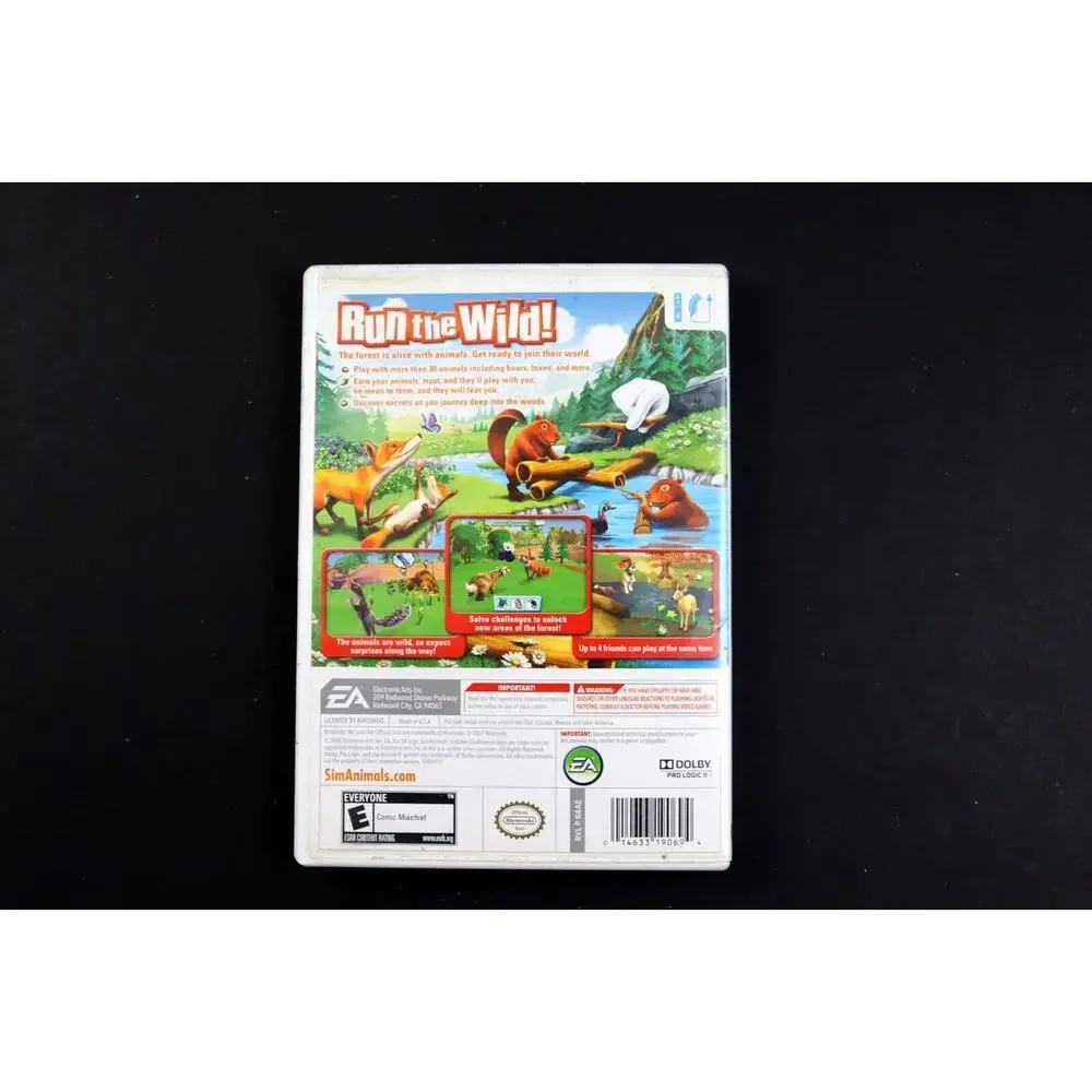 SimAnimals (Nintendo Wii, 2009)‎ No Manual
